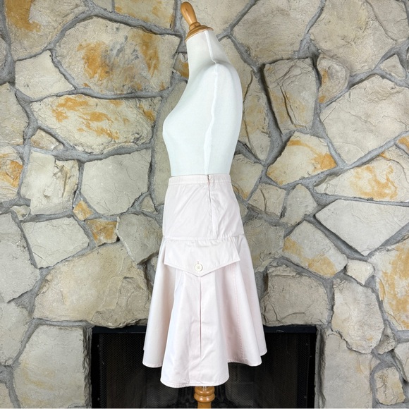 Givenchy 1990s Circle Skirt Pale Pink | FR38, US6 - Picture 2 of 6